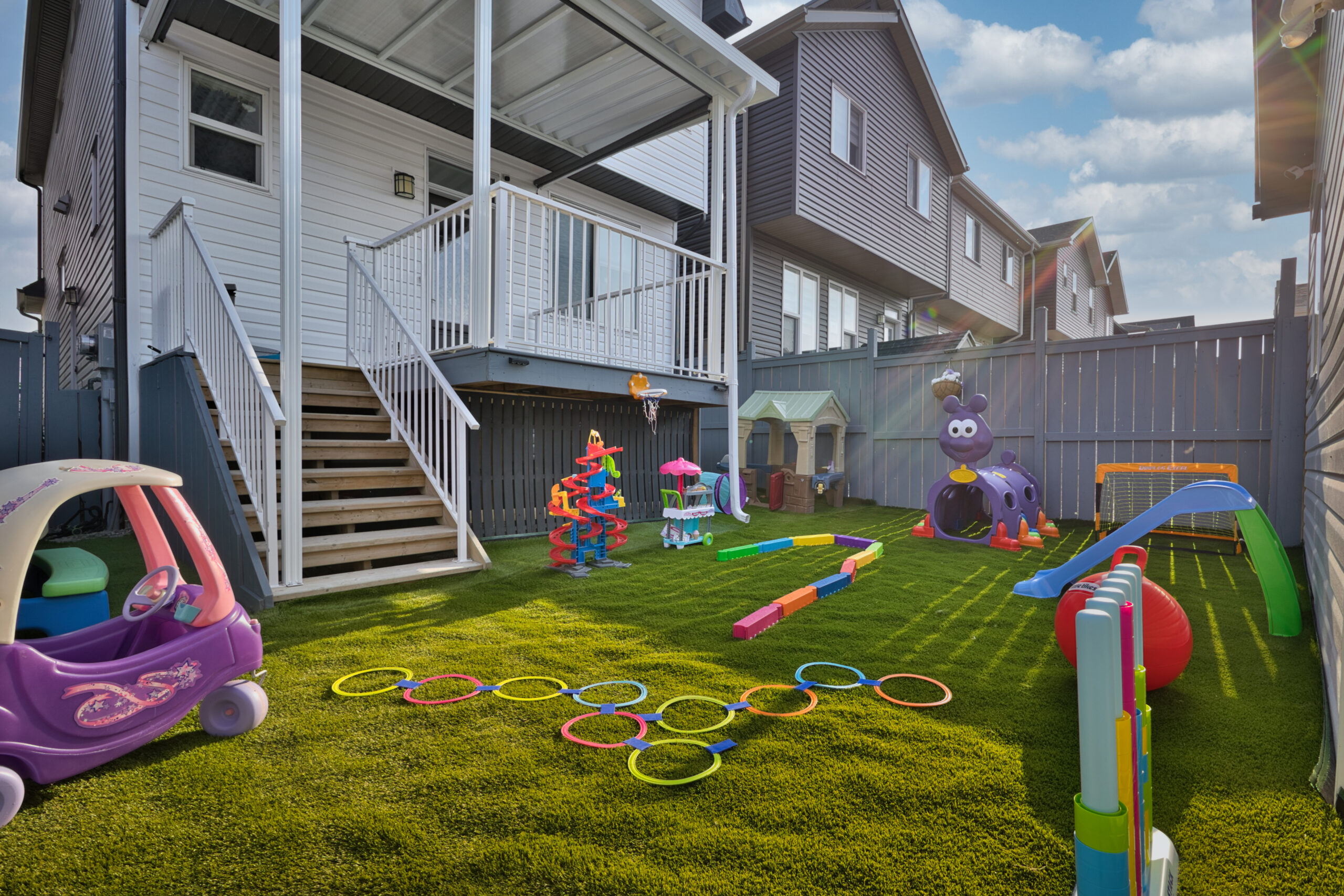 Primrose Dayhome outdoor play area